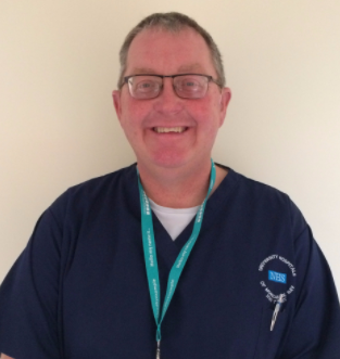 Headshot of Brian Evans, Matron for Learning Disability, Autism and Complex Needs at Morecambe Bay Hospitals Trust
