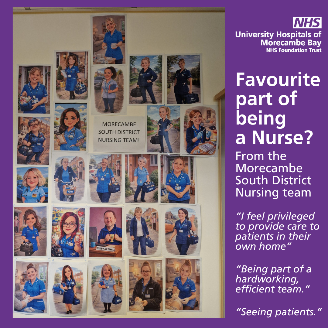 Quotes from nurses that say their favourite part of the role is caring for patients