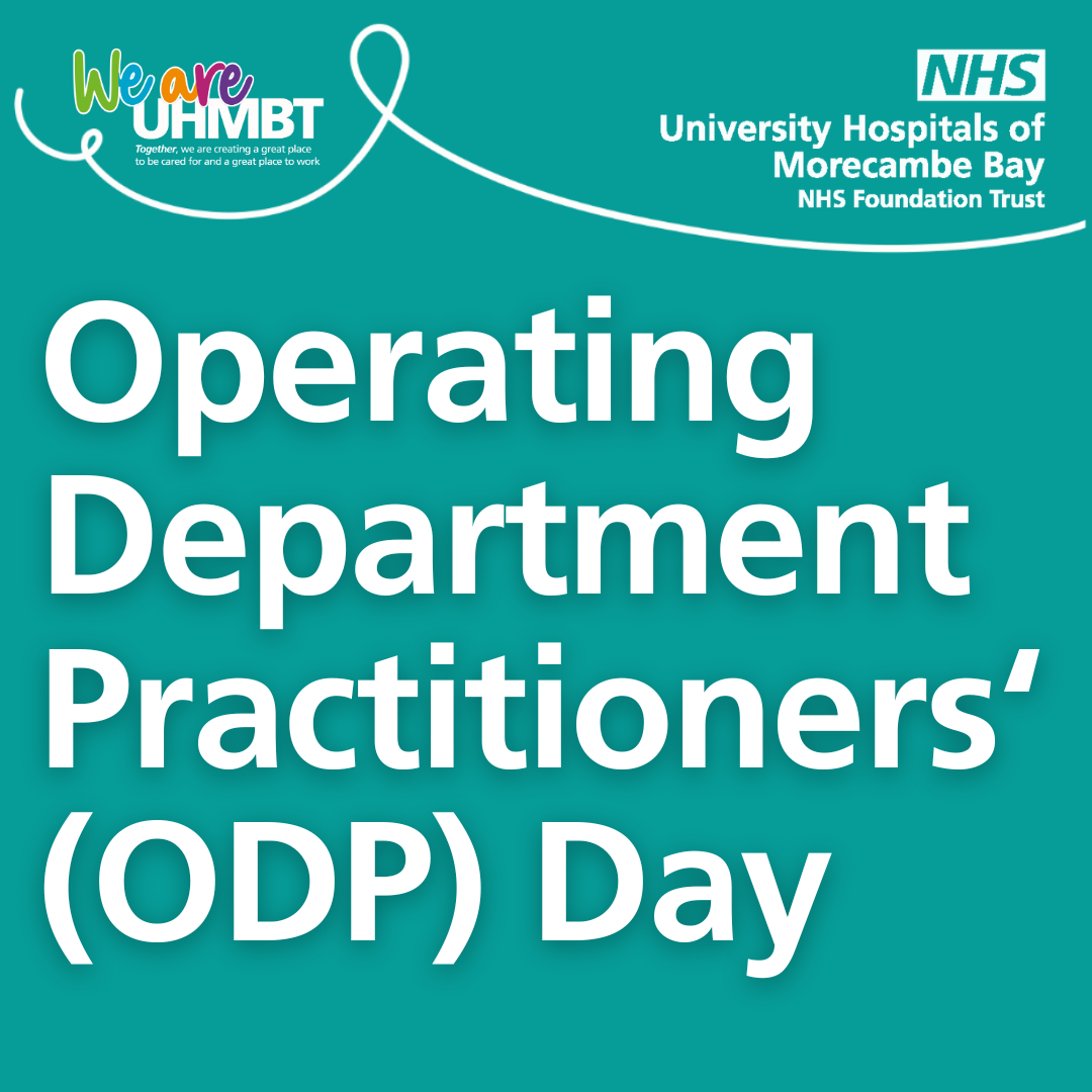 Green graphic reading Operating Department Practitioners' Day 2026