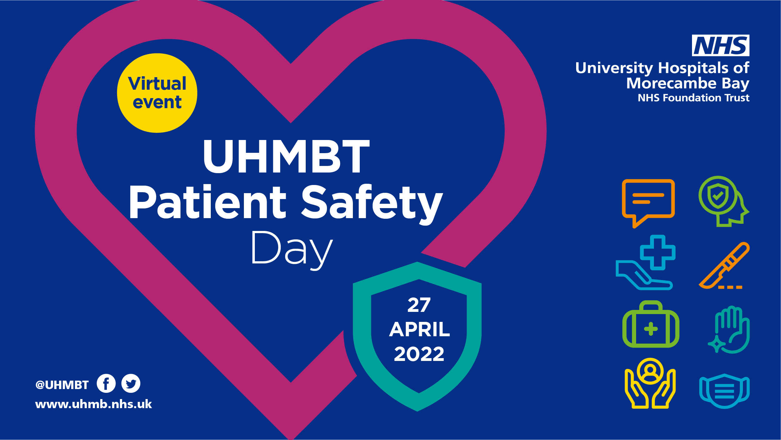 UHMBT Patient Safety Day graphic