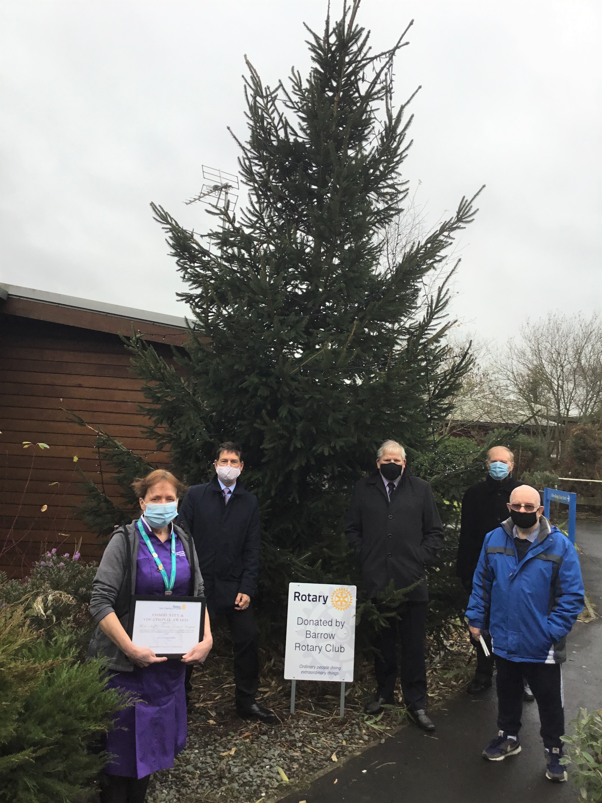 Barrow Rotary Club Donated Christmas Tree UHMBT.jpg