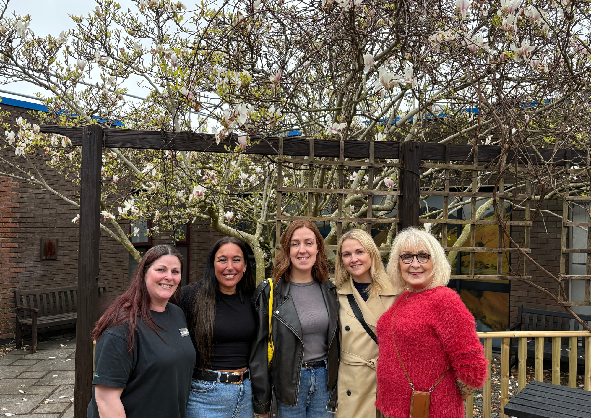 Maternity Triage and Willow Suite Maternity Triage and Willow Suite from left Diana Shaw Natasha Chalmers Biba Charlton Emma Taylor and Lindsey Graydon 2026.png