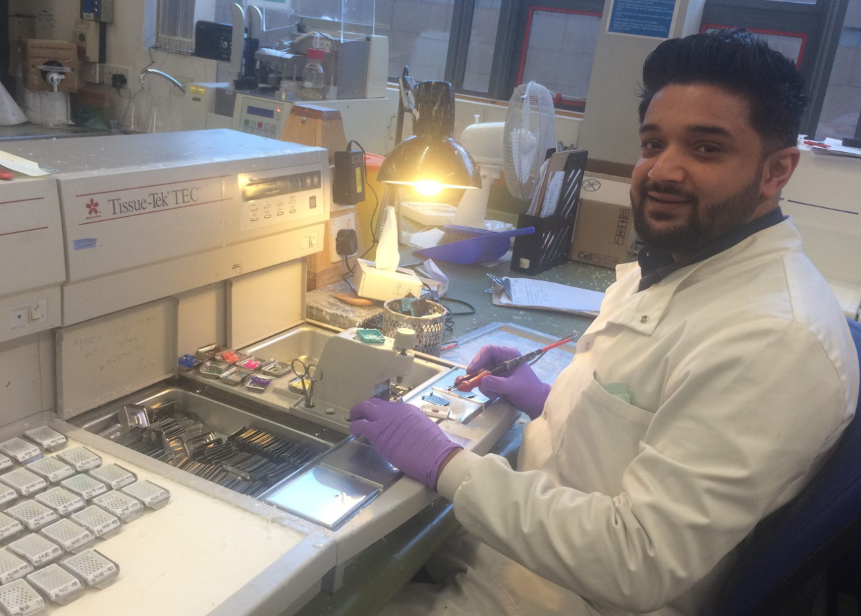 Mo Chaudry, Trainee Biomedical Scientist, Histopathology.png