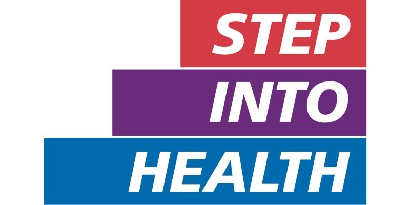 Step into health logo