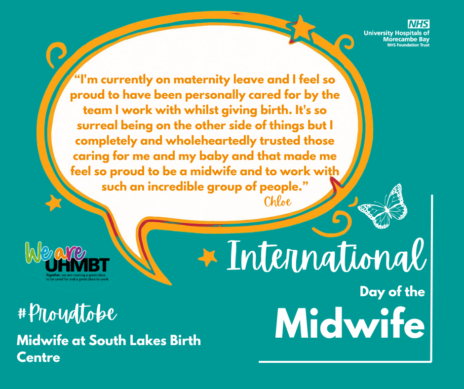 Chloe is a Midwife currently on maternity leave, and is pleased to have had a positive experience on both sides of caring for pregnant people and providing that care