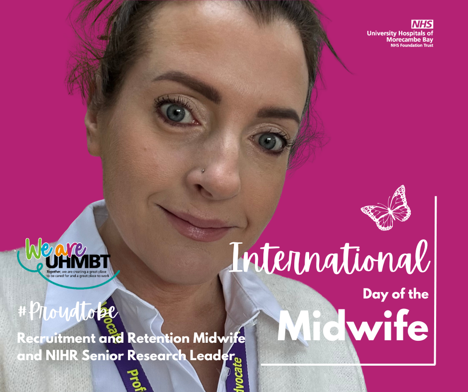 Selfie photo of Midwife Hannah Tizard