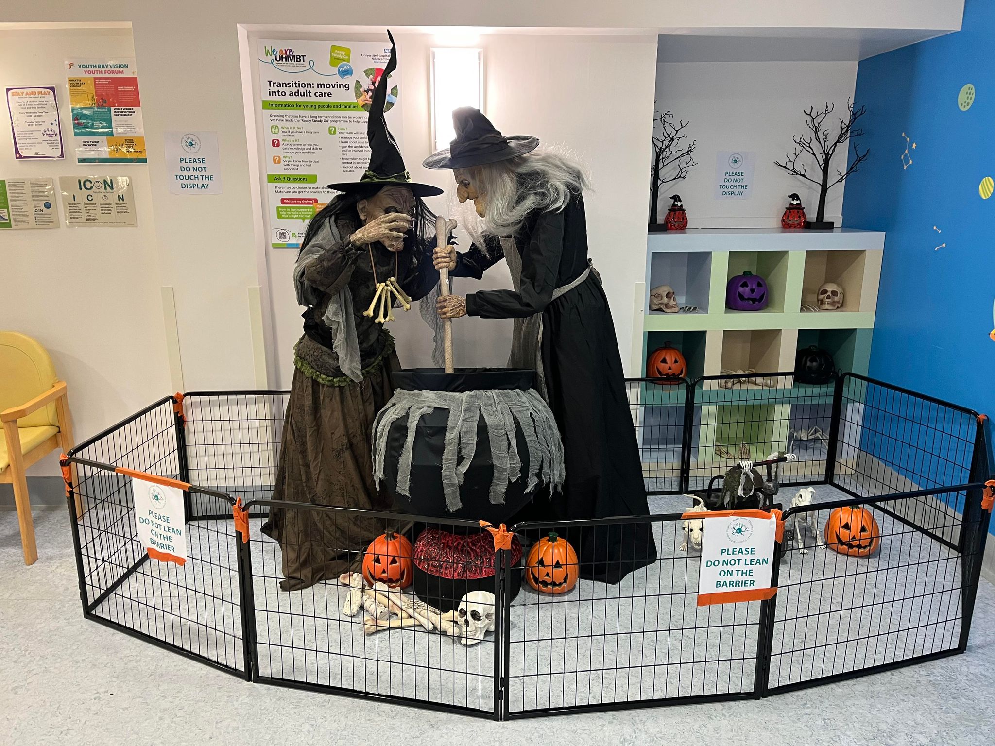 Halloween displays RLI Childrens Ward and Outpatients UHMBT 2023 1.jpg