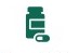 Small icon of a green medication bottle