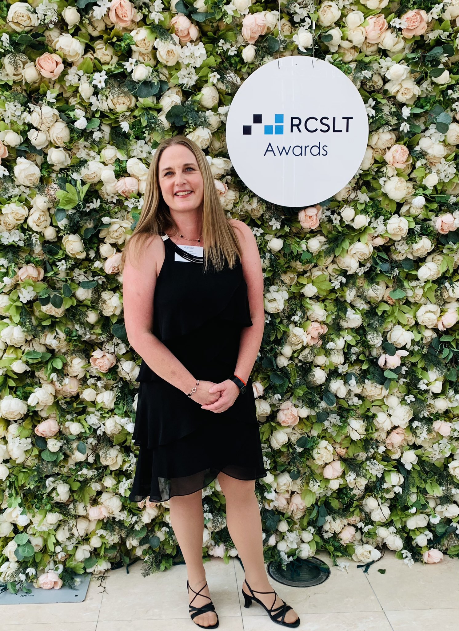 Kerry Davies at the RCSLT Awards, London