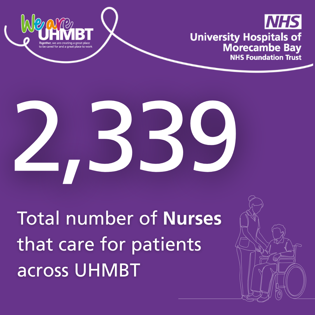 Morecambe Bay NHS Trust employs 2,339 Nurses