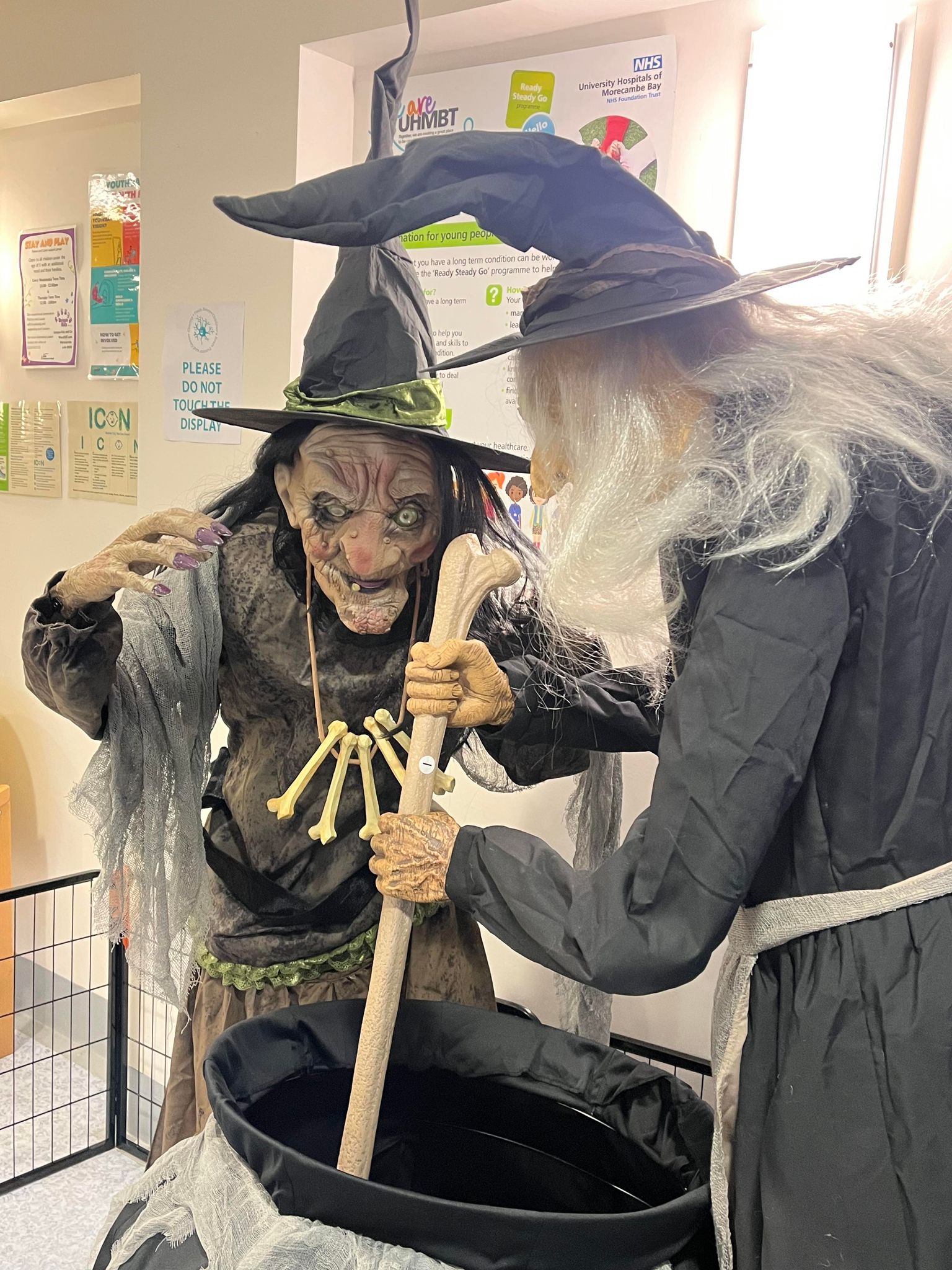 Halloween displays RLI Childrens Ward and Outpatients UHMBT 2023 2 (2).jpg
