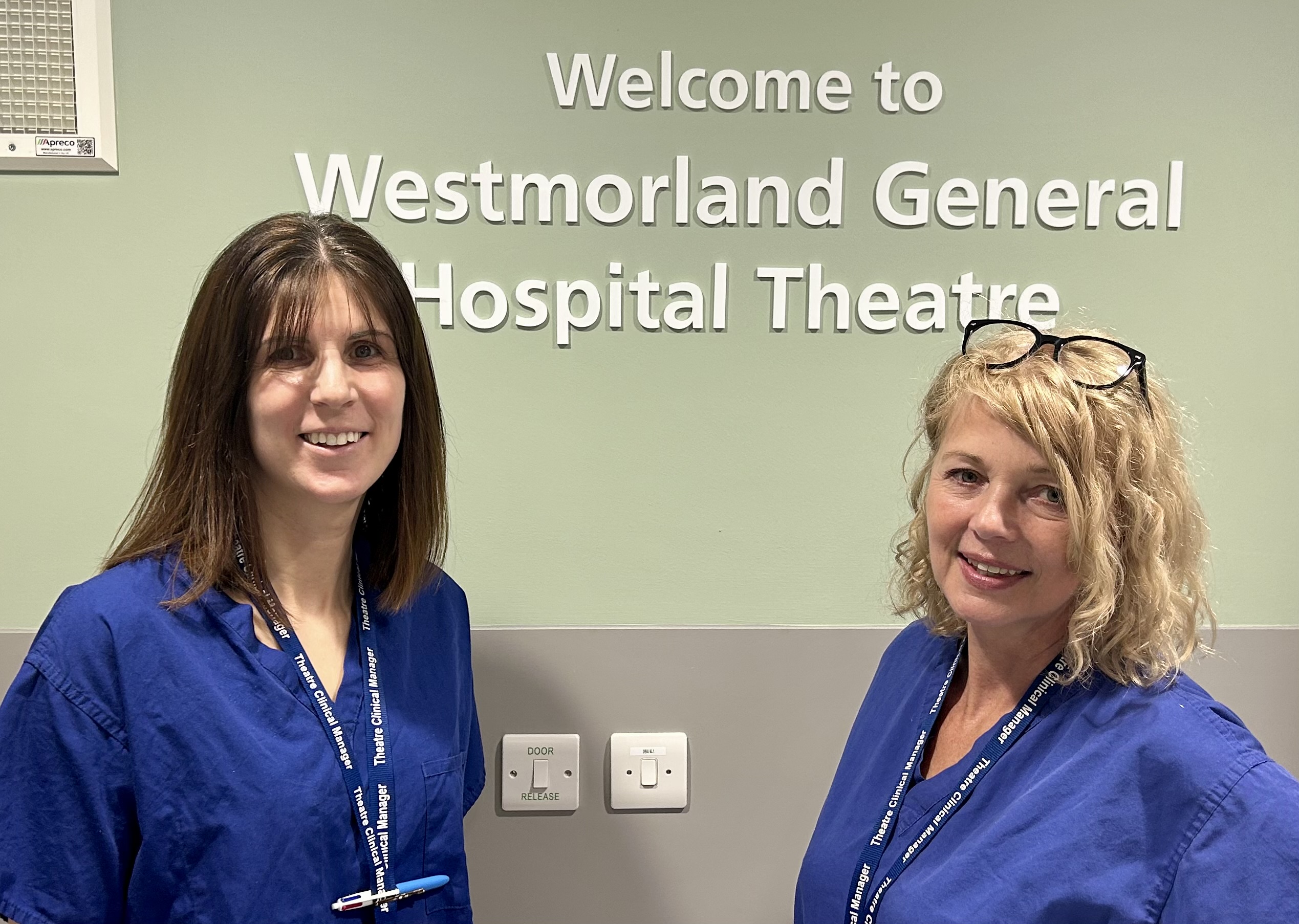 WGH Operating Theatres Jennifer Mitchell and Amanda Murdock Clinical Theatres Managers IK UHMBT 2025 8.jpg