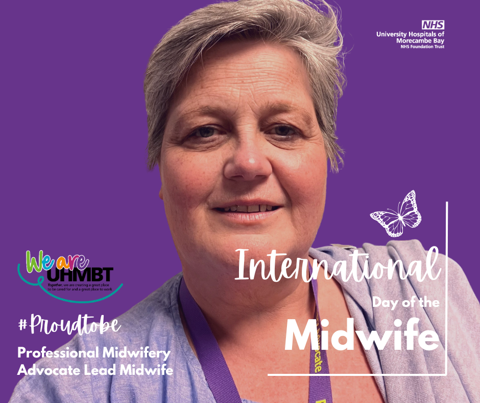 Selfie of Midwife Kirstie