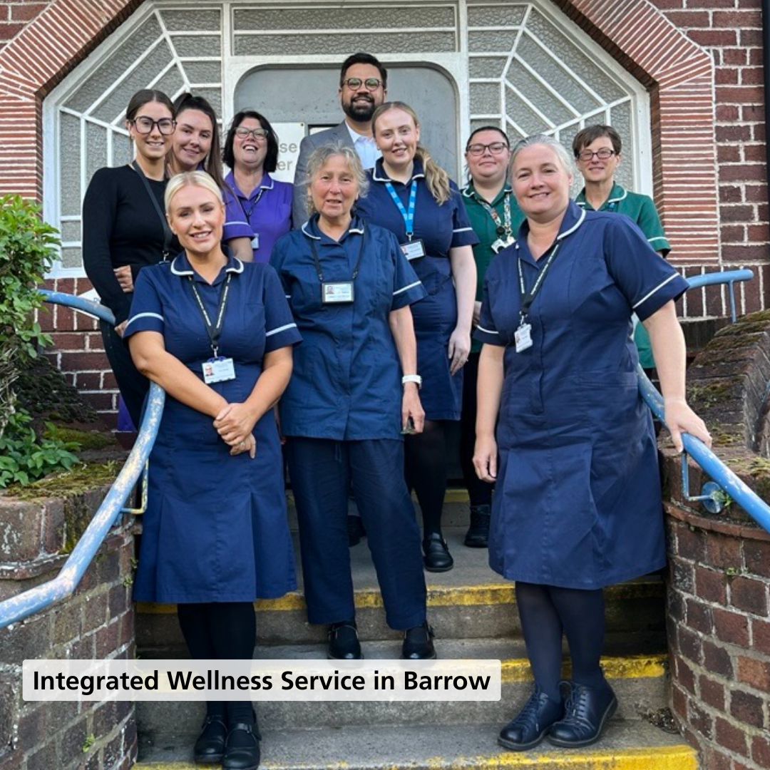 Group photo of the Integrated Wellness Service in Barrow
