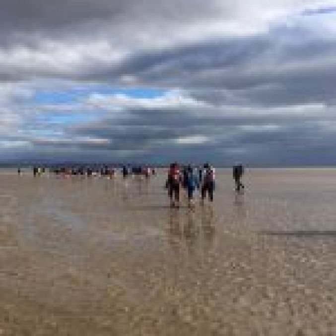 Charity cross bay walk