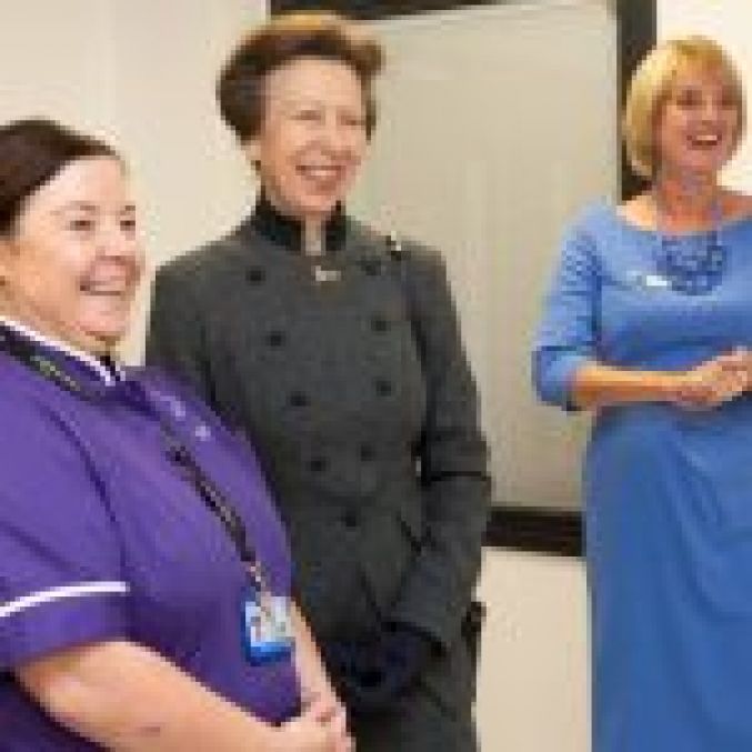 Princess Anne royal visit