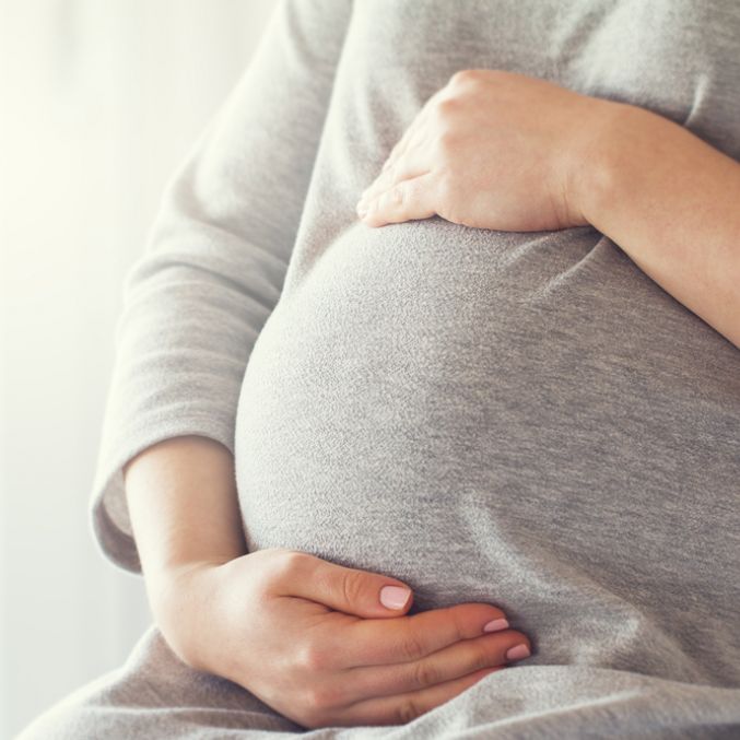 Shutterstock image of pregnant woman