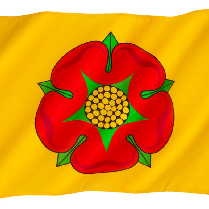 Generic lancashire shutterstock photo - lancashire flag.jpg