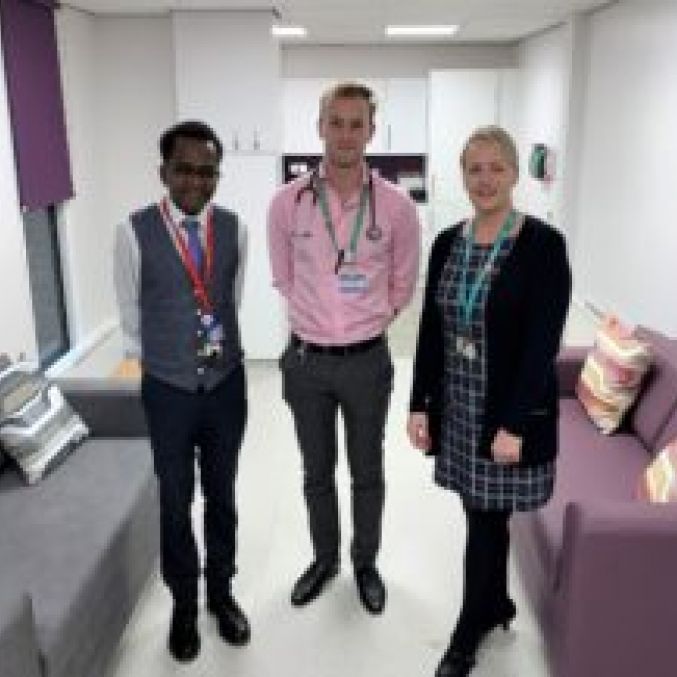 RLI Doctors Mess - Marwan Bukhari, Nicholas Evans, Leanne Benson