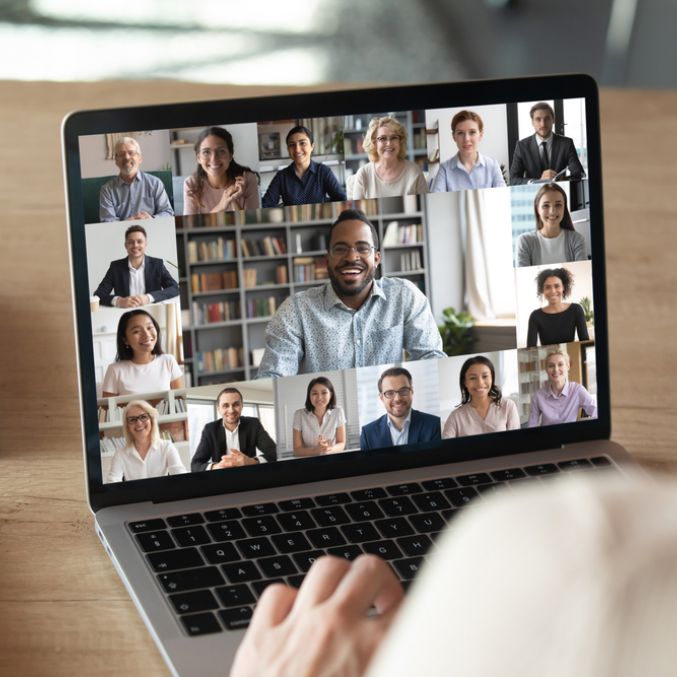 Virtual meeting shutterstock image